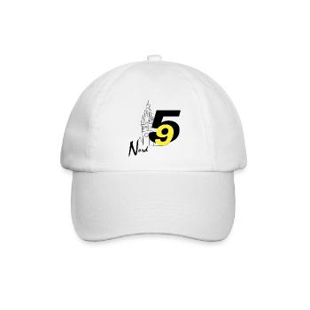 Norden - Baseballkappe - Weiß/Weiß - Vorne