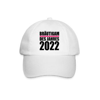 bräutigam - Baseballkappe - Weiß/Weiß - Vorne