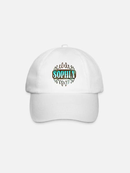 Sophia - Baseballkappe - Weiß/Weiß