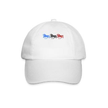 Islandpferde Galopp Pferde Hengst Pferdefan - Baseballkappe - Weiß/Weiß - Vorne