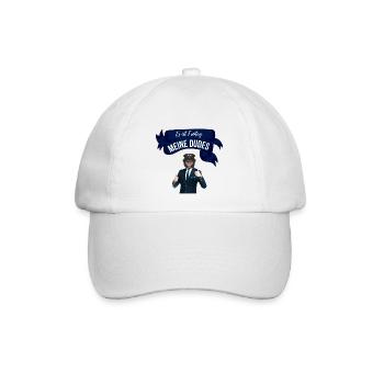Es ist Freitag meine Dudes - Baseballkappe - Weiß/Weiß - Vorne