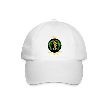 Mayotte - Baseballkappe - Weiß/Weiß - Vorne
