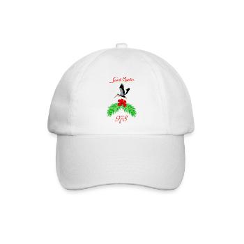 Sint Maarten - Baseballkappe - Weiß/Weiß - Vorne