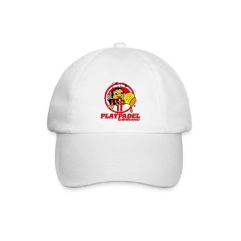 Ape Padel Exklusiv - Baseballkappe - Weiß/Weiß - Vorne