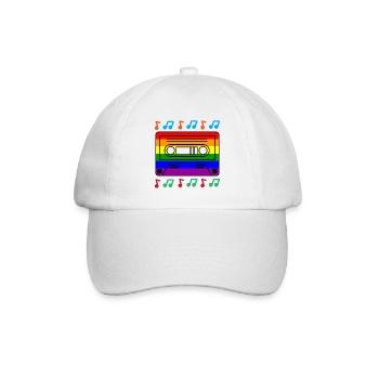 Cool Lgbt Regenbogen Rechte Homosexueller Liebe - Baseballkappe - Weiß/Weiß - Vorne