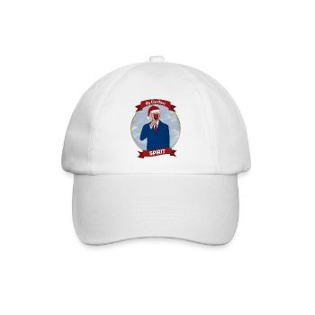 Meine Weihnachtsstimmung - Baseballkappe - Weiß/Weiß - Vorne