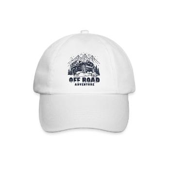 4X4 Sportabenteuer 4x4 wild - Baseballkappe - Weiß/Weiß - Vorne