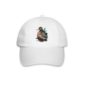 Entenente - Baseballkappe - Weiß/Weiß - Vorne