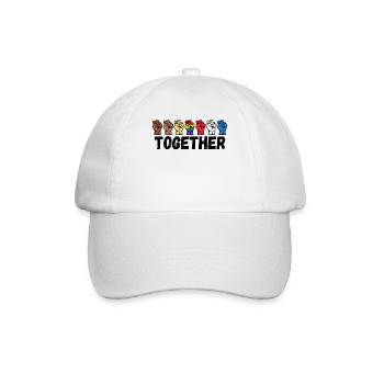 Stolz Lgbt Spruch Pride Homosexuell Beziehung Gay - Baseballkappe - Weiß/Weiß - Vorne