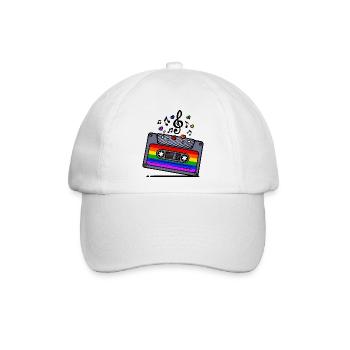 Lgbt Sexualität Cool Regenbogen Gleichberechtigung - Baseballkappe - Weiß/Weiß - Vorne