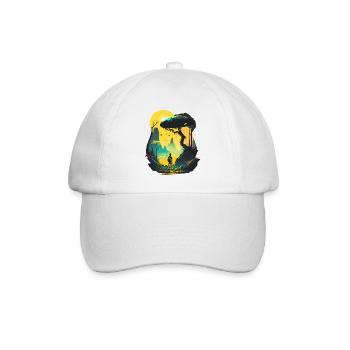Trippy - Baseballkappe - Weiß/Weiß - Vorne