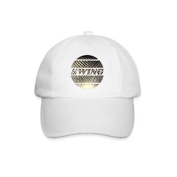 Swing gold - Baseballkappe - Weiß/Weiß - Vorne