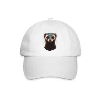 Lieblingstier - Baseballkappe - Weiß/Weiß - Vorne