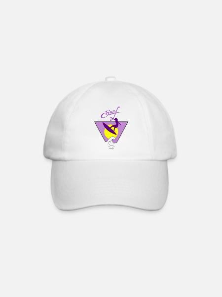 Surfen - Baseballkappe - Weiß/Weiß