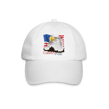 Eagle - Baseballkappe - Weiß/Weiß - Vorne