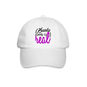 Santa - Baseballkappe - Weiß/Weiß - Vorne