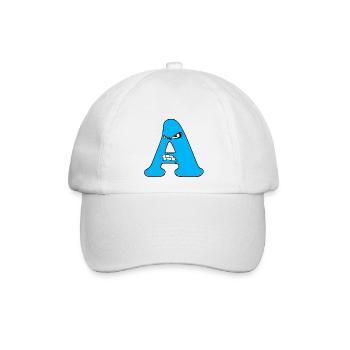 A - Baseballkappe - Weiß/Weiß - Vorne