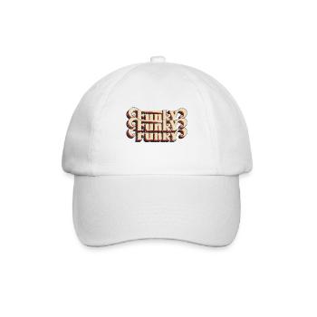 Funky Vintage - Baseballkappe - Weiß/Weiß - Vorne
