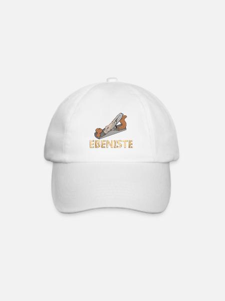 Tischler - Baseballkappe - Weiß/Weiß