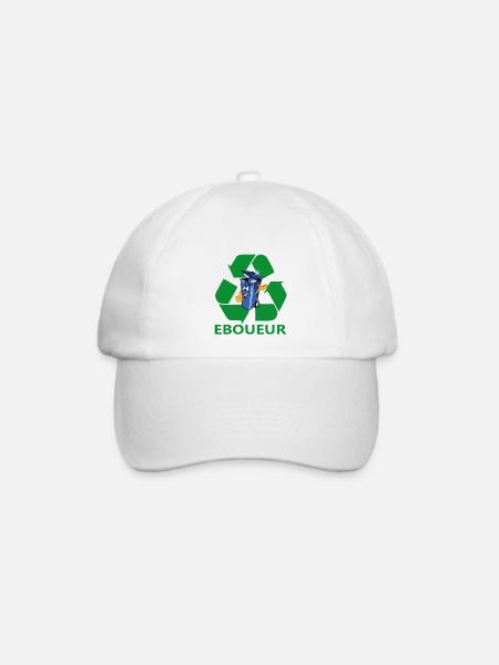 Müllmann - Baseballkappe - Weiß/Weiß