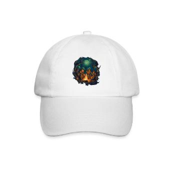 Viking Crew - Baseballkappe - Weiß/Weiß - Vorne