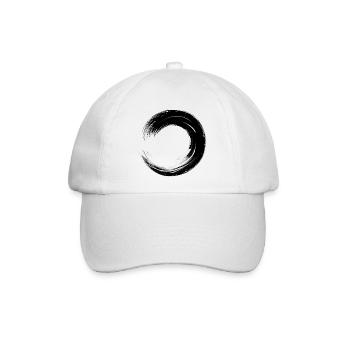 Kreis Kreise - Baseballkappe - Weiß/Weiß - Vorne