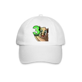 Dirty 3.0 - Baseballkappe - Weiß/Weiß - Vorne