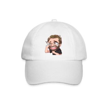 Lol Manny - Baseballkappe - Weiß/Weiß - Vorne