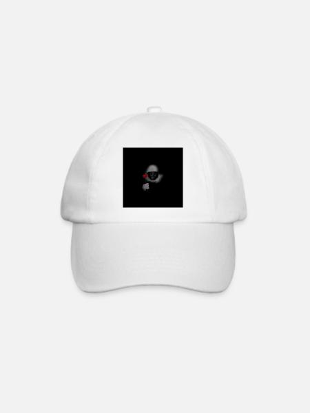 Dead Head In Space - Baseballkappe - Weiß/Weiß