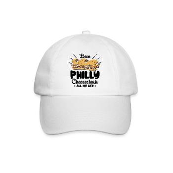 Philly Breakfast Sandwich - Baseballkappe - Weiß/Weiß - Vorne