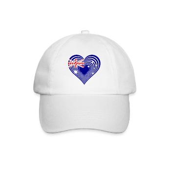 Australien Australia Sidney Melbourne - Baseballkappe - Weiß/Weiß - Vorne
