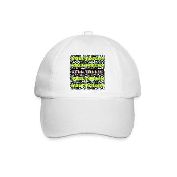 VOLL TOLL - Baseballkappe - Weiß/Weiß - Vorne