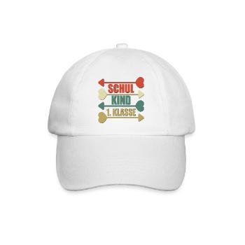 SCHULKIND 1. KLASSE - Baseballkappe - Weiß/Weiß - Vorne