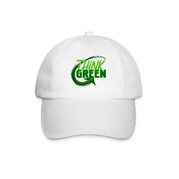 Umweltfreundlich Natur Mutter Erde Umwelt Spruch - Baseballkappe - Weiß/Weiß - Vorne