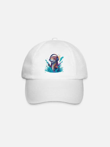 Musasaukko - Baseballkappe - Weiß/Weiß