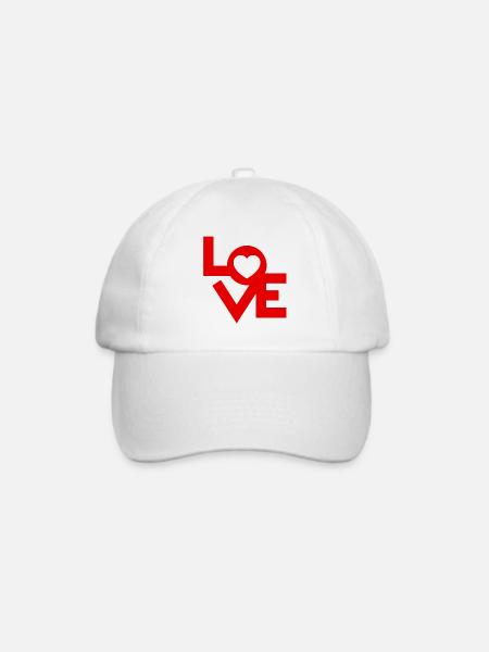 Entfesseln Sie Ihre Romantik - Baseballkappe - Weiß/Weiß