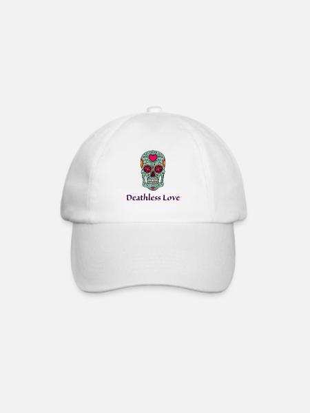 Unsterbliche Liebe - Baseballkappe - Weiß/Weiß
