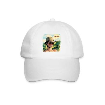 Safari - Baseballkappe - Weiß/Weiß - Vorne