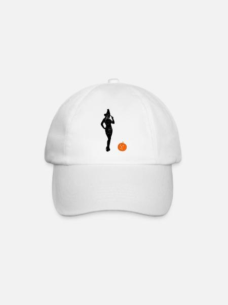 SEXY HALLOWEEN WITCH - Baseballkappe - Weiß/Weiß