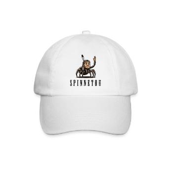 spinnetou indianer winnetou klana indiana - Baseballkappe - Weiß/Weiß - Vorne