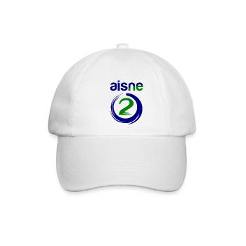 Aisne 02 - Baseballkappe - Weiß/Weiß - Vorne