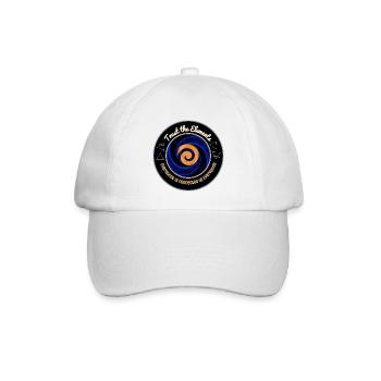 Elementare Spiralkonvergenz - Baseballkappe - Weiß/Weiß - Vorne