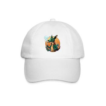 Känguru-Spritztour - Baseballkappe - Weiß/Weiß - Vorne