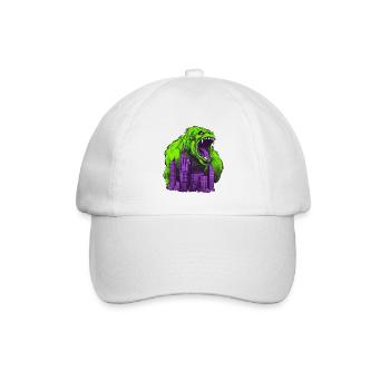 Gorilla 07 - Baseballkappe - Weiß/Weiß - Vorne