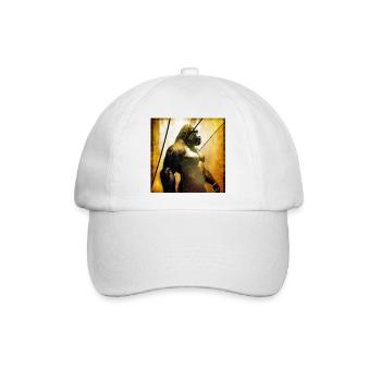 Gorilla 03 - K - Baseballkappe - Weiß/Weiß - Vorne