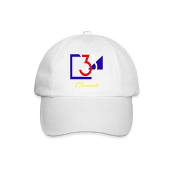 Gironde - Baseballkappe - Weiß/Weiß - Vorne