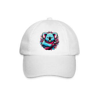Koala - Baseballkappe - Weiß/Weiß - Vorne