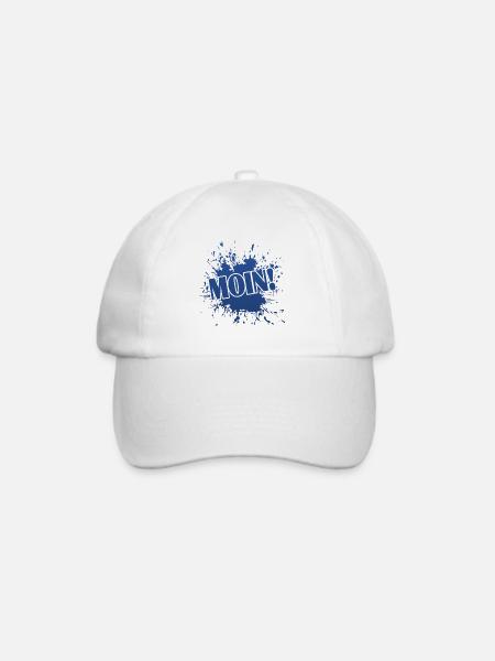 Moin - Baseballkappe - Weiß/Weiß
