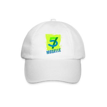Moselle - Baseballkappe - Weiß/Weiß - Vorne