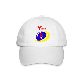 Yonne - Baseballkappe - Weiß/Weiß - Vorne